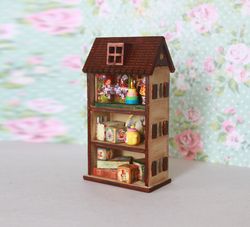 miniature cabinet 1:12 scale. for doll house.