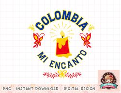 disney encanto colombia mi encanto candle png, instant download, digital print