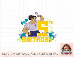 Disney Encanto Luisa 5th Birthday Flex png, instant download, digital print