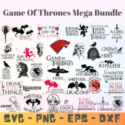 game of thrones bundle svg - got bundle designs - game of thrones svg-png-eps-dxf - instant download.