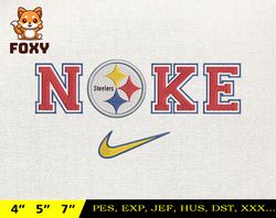 nfl pittsburgh steeler, nike nfl embroidery design, nfl team embroidery design, nike embroidery design, instant download
