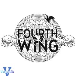 fourth wing rebecca yoros best svg cutting digital files