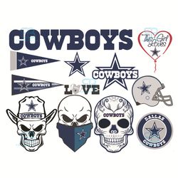 dallas cowboys bundle logo svg, sport svg, dallas cowboys svg, bundle logo svg,