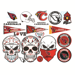 arizona cardinals bundle logo svg, sport svg, arizona cardinals svg, bundle logo