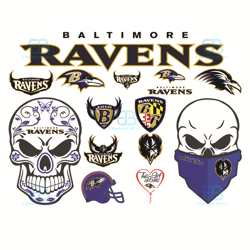 baltimore ravens bundle logo svg, sport svg, baltimore ravens svg, bundle logo s