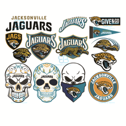 jacksonville jaguars bundle logo svg, sport svg, jacksonville jaguars svg, bundl