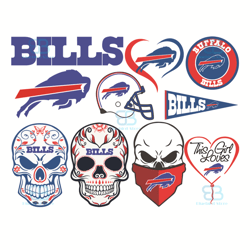 buffalo bills bundle logo svg, sport svg, buffalo bills svg, bundle logo svg, bu