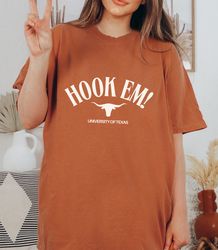 hook em! - university of texas burnt orange unisex c