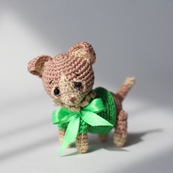 tiny crochet chihuahua amigurumi dog fathers day gifts ideas