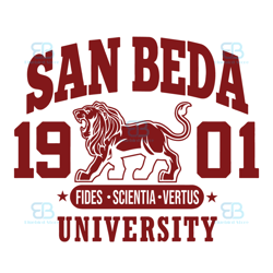 san beda university svg, sport svg, san beda svg, 1901 svg, red tiger svg, fides