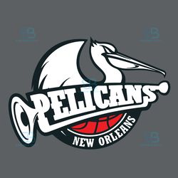 new orleans pelicans svg, sport svg, nba svg, new orleans svg, pelicans iconic s