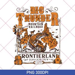 vintage disney mountain png, big thunder mountain png, mickey and friends png, disney family vacation png, big thunder