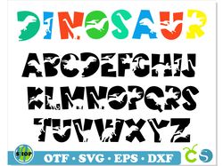 dinosaur font svg, dinosaur font otf, kids fonts, childrens font, boys fonts, dinosaur svg cricut, baby child font svg