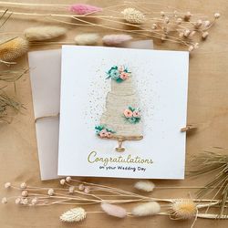 Greeting Card - Congratulations on your Wedding Day
