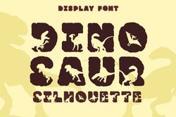 Dinosaur Silhouette Font OTF, Dino Font SVG Silhouette, Dinosaur letters SVG, Dinosaur Alphabet SVG, Dinosaur svg