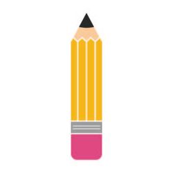 pencil svg, png, jpg files. digital download