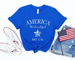 4th of July America The Beautiful Shirt,Freedom Shirt,Fourth Of July Shirt,Patriotic Shirt,Independence Day Shirts,Patri