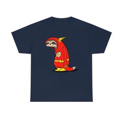 flash sloth shirt -gifts for men, graphic tee