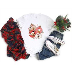 disney ornament ball shirt disney christmas shirt mickey and friends christmas shirt holiday disney merry and bright cut