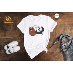 we bare bears shirt, polar bear shirt, cartoon shirt, cute bear shirt, cute bear sweatshirt, funny bear shirt, cute anim