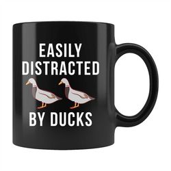 duck gift, duck mug, duck fan gift, duck lover mug, duck fan mug, duck lover gift, duck owner gift, barn gift, distracte