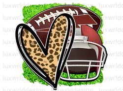 love football leopard png  football png  football