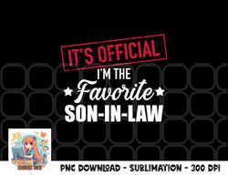 mens favorite son-in-law from mother-in-law or father-in-law png, digital download copy