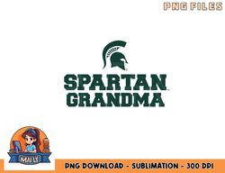 michigan state msu spartans spartan grandma png, digital download copy