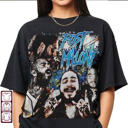 post malone 90s vintage png, post malone bootleg png, post malone png, post malone 2023 tour png, post malone 2023