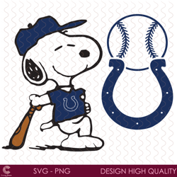 indianapolis colts snoopy svg, sport svg, indianapolis colts, colts svg, colts s