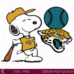 jacksonville jaguars snoopy svg, sport svg, jacksonville jaguars, jaguars svg, j