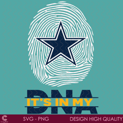 its in my dna dallas cowboys svg, sport svg, dallas cowboys svg, dallas cowboys