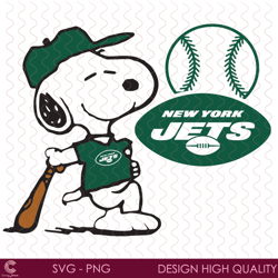 new york jets snoopy svg, sport svg, new york jets, jets svg, jets snoopy svg, n