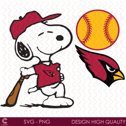 arizona cardinals snoopy svg, sport svg, arizona cardinals, cardinals svg, cardi