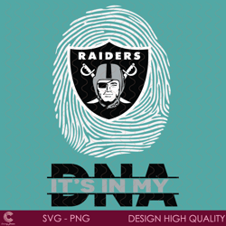 its in my dna las vegas raiders svg, sport svg, las vegas raiders svg, the raide