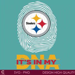 its in my dna pittsburgh steelers svg, sport svg, pittsburgh steelers svg, steel