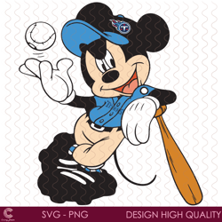 tennessee titans mickey mouse svg, sport svg, tennessee titans, titans svg, tita