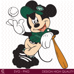 new york jets mickey mouse svg, sport svg, new york jets, jets svg, jets mickey