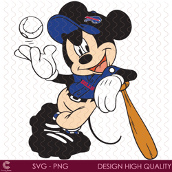 buffalo bills mickey mouse svg, sport svg, buffalo bills, bills svg, bills micke