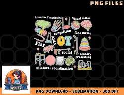 occupational therapy pediatric therapist ot month png, digital download copy