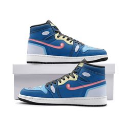 greninja pokemon jd1 shoes, greninja pokemon jordan 1 shoes, greninja pokemon shoes, greninja sneaker, greninja shoes