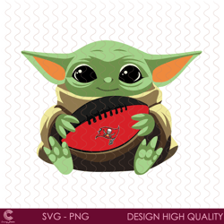 tampa bay buccaneers baby yoda svg, sport svg, baby yoda svg, star war buccaneer