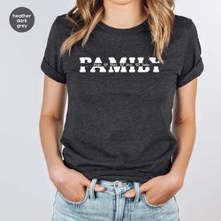 custom family shirts, matching family tshirts, personalized gift, custom family gifts, customized crewneck sweatshirt, m