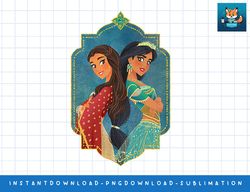 disney aladdin princess jasmine & dalia live action t-shirt png, sublimate, digital print