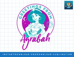disney aladdin princess jasmine agrabah greetings t-shirt png, sublimate, digital print