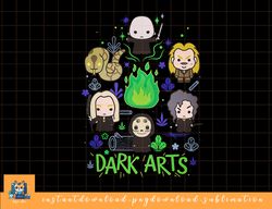 harry potter dark arts chibis png, sublimate, digital download