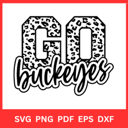 go buckeyes svg vector