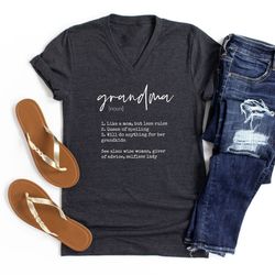 grandma definition gift, grandma shirt, new grandma gift, gifts for grandmothers, cute grandma shirt, funny grandma, gra