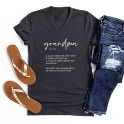 Grandma Definition Gift, Grandma Shirt, New Grandma Gift, Gifts For Grandmothers, Cute Grandma Shirt, Funny Grandma, Gra