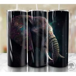 dinosaur  20oz sublimation tumbler designs, northern lights